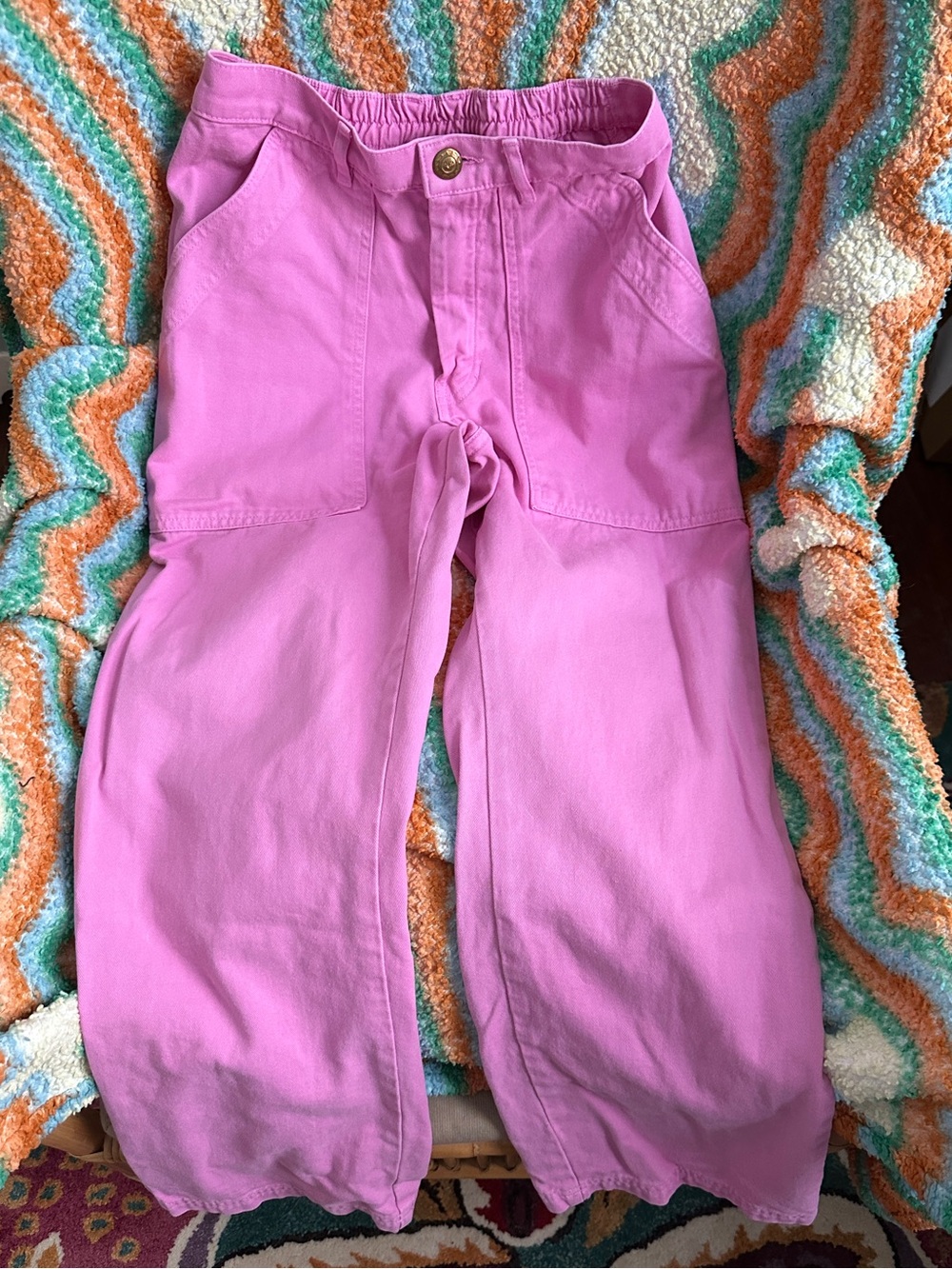 Big Bud Press Pants Bubblegum Pink Cotton Work Pants XS